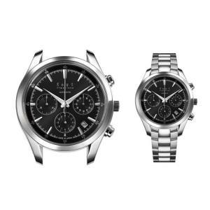 ふるさと納税 時計 メンズ腕時計 東京都 武蔵野市 シルバー×ブラック （ATC-40SVBK） 株式会社Knot 選べる プレミアムシリーズ オートマティック クロノグラ…