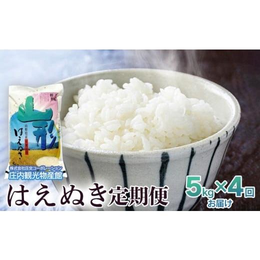 ふるさと納税 米 はえぬき 山形県 鶴岡市  3〜6ヶ月から選べる定期便 令和7年産 はえぬき　精米...