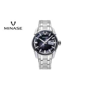 ふるさと納税 時計 秋田県 湯沢市 MINASE時計 DIVIDO ブレスレットタイプ（VM14-M01GBK-SSB） MINASE 日本製 時計 腕時計 メンズ 高額 人気 ランキング 協和精…