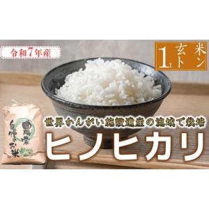 ヒノヒカリ 新米ヒノヒカリ令和7年産 奈良県産ヒノヒカリ 20kg 玄米