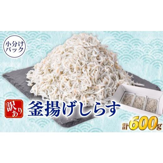 ふるさと納税 魚貝類 しらす 高知県 安芸市 しらす 訳あり 計 600g 訳あり 冷凍 ちりめん ...