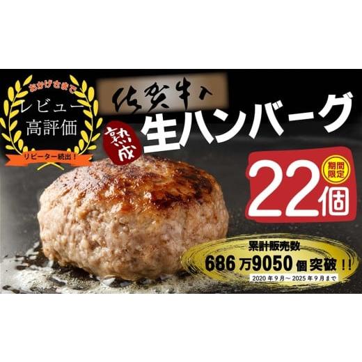 ふるさと納税 肉 ハンバーグ 佐賀県 神埼市  14日以内発送 期間限定 佐賀牛入り ハンバーグ 2...