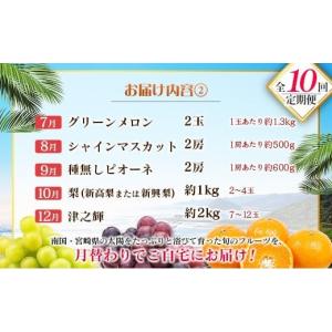 ふるさと納税 果物の詰合せ 宮崎県 - 10回...の詳細画像3