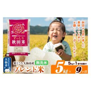ふるさと納税 米 ブレンド 秋田県 大仙市 米《...の商品画像