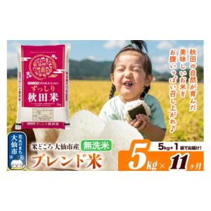 ふるさと納税 米 ブレンド 秋田県 大仙市 米《...の商品画像