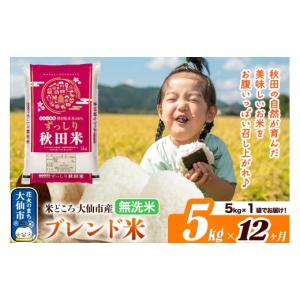 ふるさと納税 米 ブレンド 秋田県 大仙市 米《...の商品画像