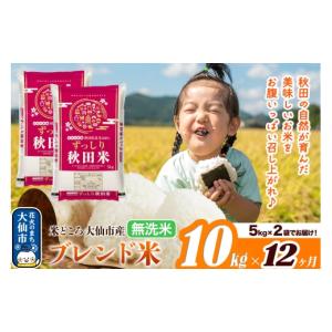 ふるさと納税 米 ブレンド 秋田県 大仙市 米《...の商品画像