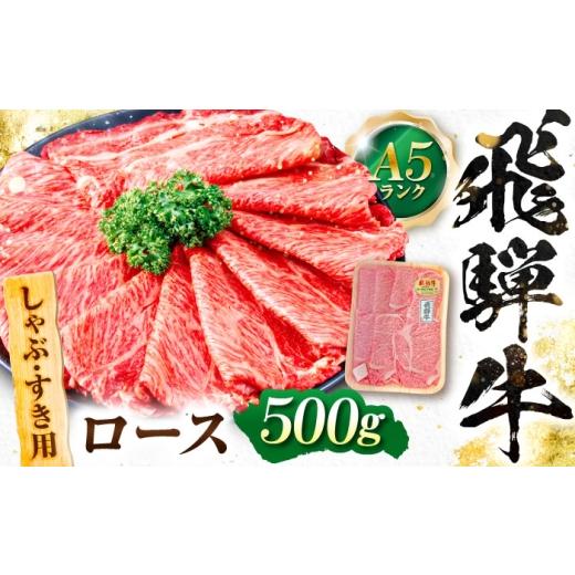 ふるさと納税 地域のお礼の品 岐阜県 岐阜市 飛騨牛 A5等級 しゃぶしゃぶ・すきやき用　ロース 5...