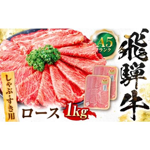 ふるさと納税 地域のお礼の品 岐阜県 岐阜市 飛騨牛 A5等級 しゃぶしゃぶ・すきやき用　ロース 1...