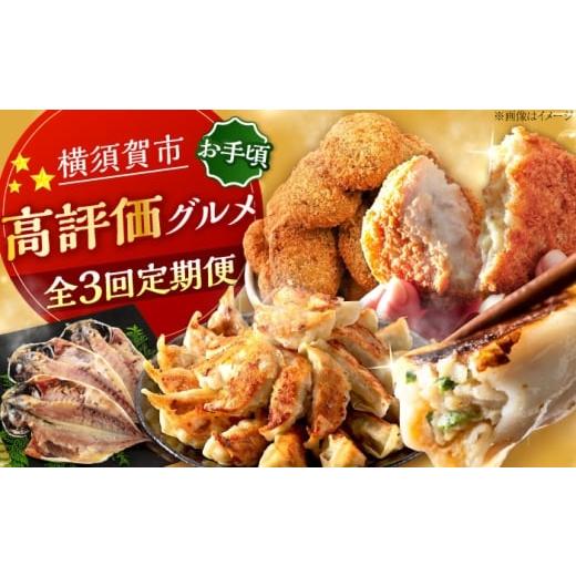 ふるさと納税 自治体にお任せ 神奈川県 横須賀市  全3回定期便 横須賀 お手軽 高評価 定期便 A...