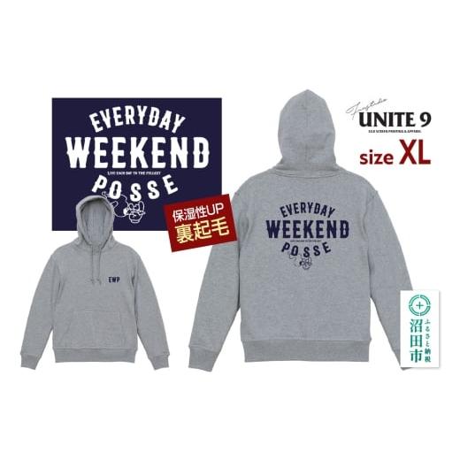 ふるさと納税 服 男 群馬県 沼田市 パーカーEVERYDAY WEEKEND POSSE ／12o...