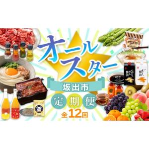 ふるさと納税 加工品等 香川県 坂出市 全12回 坂出市　オールスター定期便 | 鎌田醤油 だし醤油 醤油 にんにくだし醤油 うどん オリーブ豚 モモ 切り落とし …