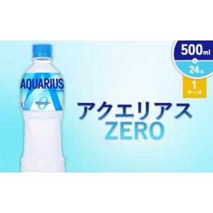 ふるさと納税 水・ミネラルウォーター 500mL〜999mL 宮崎県 えびの市 アクエリアス ZERO（ゼロ） PET 500ml×24本 1ケース コカコーラ 水分補給 熱中症対策 部…