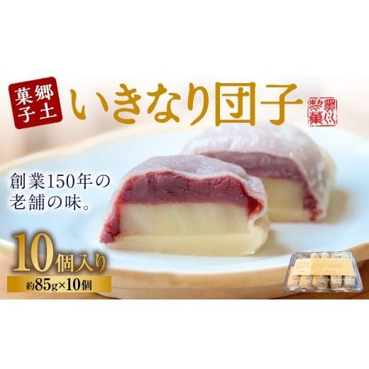 ふるさと納税 和菓子 だんご 熊本県 八代市 いきなり団子10個詰 団子 紅はるか さつまいも 自家...