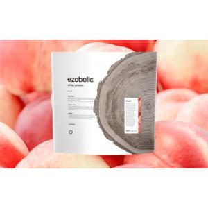 ふるさと納税 美容 山口県 下関市 ピーチ風味 EZOBOLIC プロテイン 1kg 定期便 12回 ピーチ風味