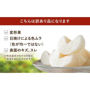 ふるさと納税 梨 宮城県 角田市 訳あり/20...の詳細画像2