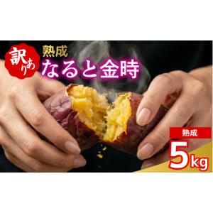 ふるさと納税 野菜類 サツマイモ 徳島県 - 訳あり なると金時 5kg 熟成 さつまいも 鳴門金時 いも 芋 焼き芋 干し芋 スイーツ 貯蔵庫 熟成いも 国産 お土産 徳…