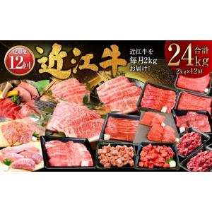 ふるさと納税 牛肉 セット 滋賀県 湖南市 12回定期便 近江牛2kgを12回お届け お肉 肉 ニク にく 牛肉 牛 国産 滋賀県産 冷凍 近江牛 おかず 晩酌 ステーキ す…