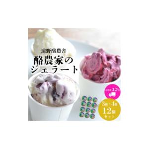 ふるさと納税 菓子 アイス 岩手県 遠野市 毎...の詳細画像1