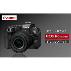ふるさと納税 TV・オーディオ・カメラ 大分県 国東市 Canon キヤノン ミラーレス カメラ EOS R6 MarkIII STMレンズキット キャノン Mark3 家電_0061C