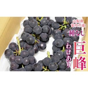 ふるさと納税 ぶどう 巨峰 山梨県 笛吹市 2...の詳細画像1