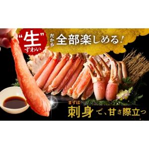 ふるさと納税 カニ ずわいガニ 北海道 函館市...の詳細画像5