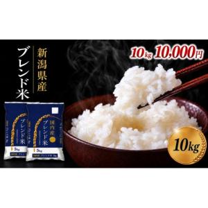 ふるさと納税 米 新潟県 新潟市 先行予約 R7・8年産 新潟ブレンド米 10kg (5kg×2) 新潟県 新潟市産 令和8年産 お米 精米 米 ご飯 送料無料