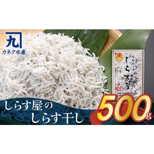 ふるさと納税 愛知県 碧南市 しらす屋のしらす干し500g 魚介類 しらす シラス 国産 海の幸 ご...