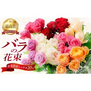 ふるさと納税 雑貨・日用品 花 群馬県 前橋市 母の日 花 バラ お任せ20本 | バラ 薔薇 生花 花束 花 フラワーギフト おまかせ 誕生日 記念日 結婚祝い ギフト …
