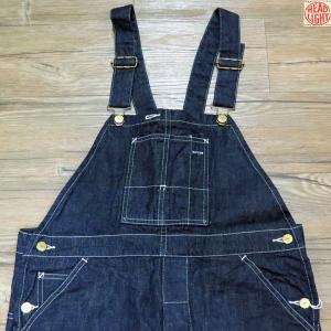 【売切れ】ヘッドライト　HEADLIGHT　実名復刻　9.5oz SPECIAL WEAVE DENIM SUSPENDER BACK  OVERALLS　オーバーオール【HD42255】ワンウォッシュ｜furutaka