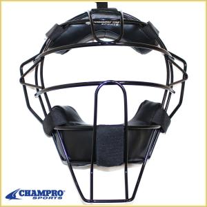 硬式野球 / ソフトボール 審判用 軽量 マスク Champro CM63B アンパイア用具 （国内正規品）