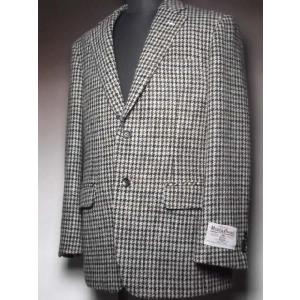 秋冬 ハリスツイード ジャケット グレンチェック 2つボタン メンズ