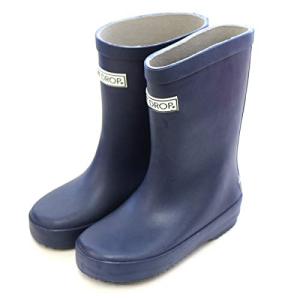 雨 QH001 キッズ ネイビー レインブーツ