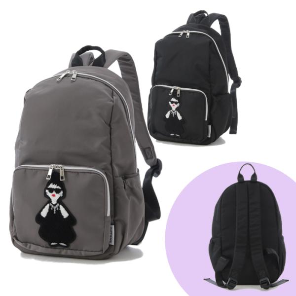 ハッピーフェイス レディエマ 全身 サガラ刺繍 リュックサック  (HAPPY FACE LADYE...