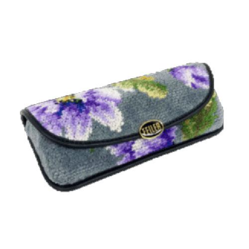 【正規品】FEILER　フェイラー アメジストブルーム メガネケース　マグネットタイプ（ABL222...