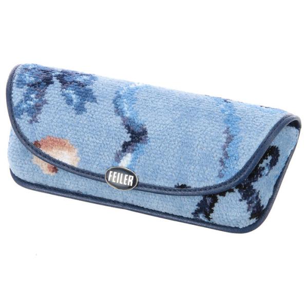 【正規品】FEILER（フェイラー）フラッターリボン メガネケース（FRB242025）ペールスカイ...