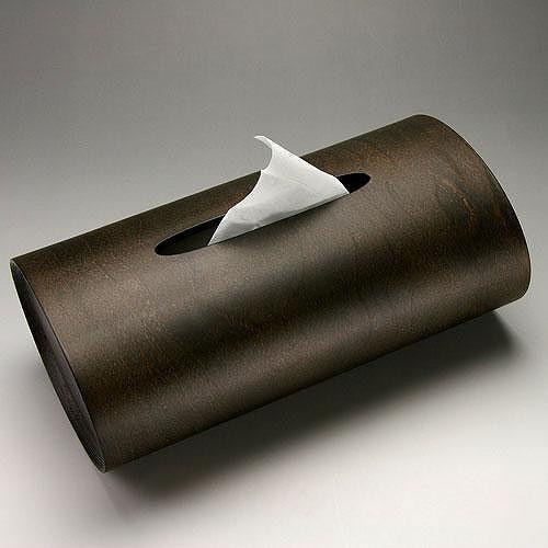 BUNACO(ブナコ）  ティッシュＢＯＸ　ティッシュケースカバー（ボックス用）　ブラウン（茶　IB...