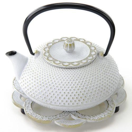 南部鉄器 南部宝生堂 及富 OITOMI  令和霰 令和あられ急須 瓶敷セット 0.5L(鉄急須 鍋...