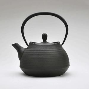 及源鋳造 南部鉄器 及源 OIGEN 鉄急須（ホーロー加工）千草 550ml (鉄