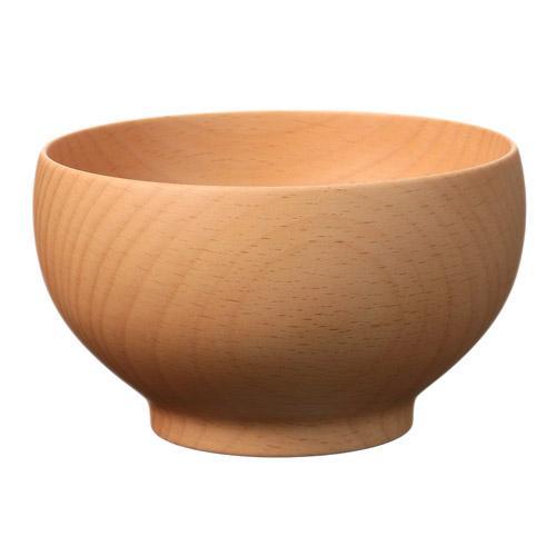 【SONOBE 薗部産業】めいぼく椀 ぶな 中（お椀 銘木椀 汁椀 木製 はちみつ色）