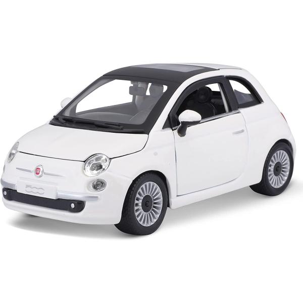 Bburago（ブラーゴ） 1/24 フィアット 500 2007 ホワイト 1/24 FIAT 5...