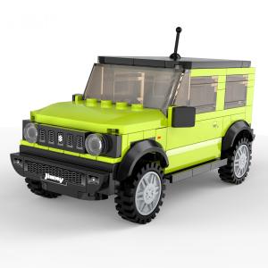 CaDA 1/24スケール カーシリーズ スズキ ジムニー ／ スズキ公式ライセンス ブロック 192ピース｜fushimimarket