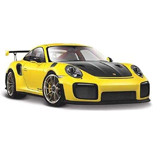 Maisto（マイスト） 1/24 2018 ポルシェ 911 GT2 RS イエロー ／ おもちゃ...