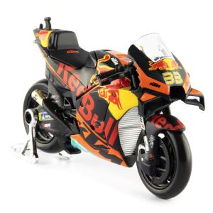 Maisto マイスト 1/18 レッドブル KTM ファクトリーレーシング  RC16 #33 ブラッド ビンダー 2021 MotoGP Red Bull  Brad Binder オートバイ  バイク  完成品｜fushimimarket