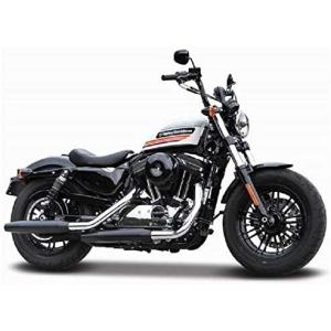 Maisto マイスト 1/18 ハーレー ダビッドソン 2018 フォーティー エイト ホワイト Harley Davidson  Forty Eight Special Red  バイク  ロードバイク 完成品｜フシミマーケット ヤフー店