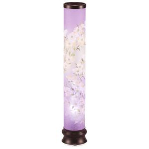 霊前灯 置き型 置き提灯　プリムラ4号（花水木）レインボーLED　