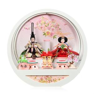 ひなケース 十五人芥子親王柳金襴衣装：伏見屋監修 : 人形の伏見屋