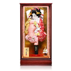 吉徳大光 羽子板 ケース飾り 新栄華 御羽子板飾り 8号 h291-sbys-eiga8