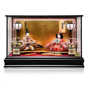 ひなケース 十五人芥子親王柳金襴衣装：伏見屋監修 : 人形の伏見屋