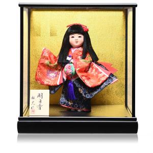 御所人形】【わらべ人形】8号舞踊 藤娘：敏光作【ひな人形